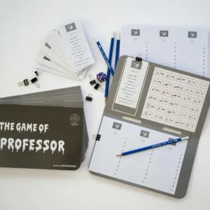 The Professor Game gameplay components