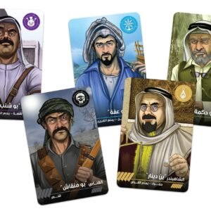 Mishnis Game Character Cards