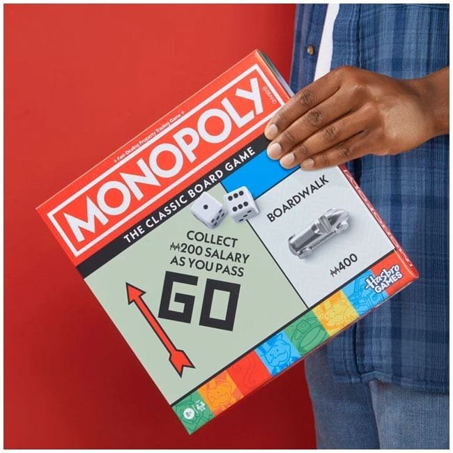 Monopoly Classic English by Hasbro Monopoly Classic English Original Hasbro Board Game