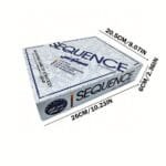 Sequence Game Box Dimensions 26 x 20.5 x 6 cm