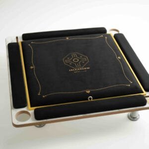 طاولة جاكارو رخامي اسود